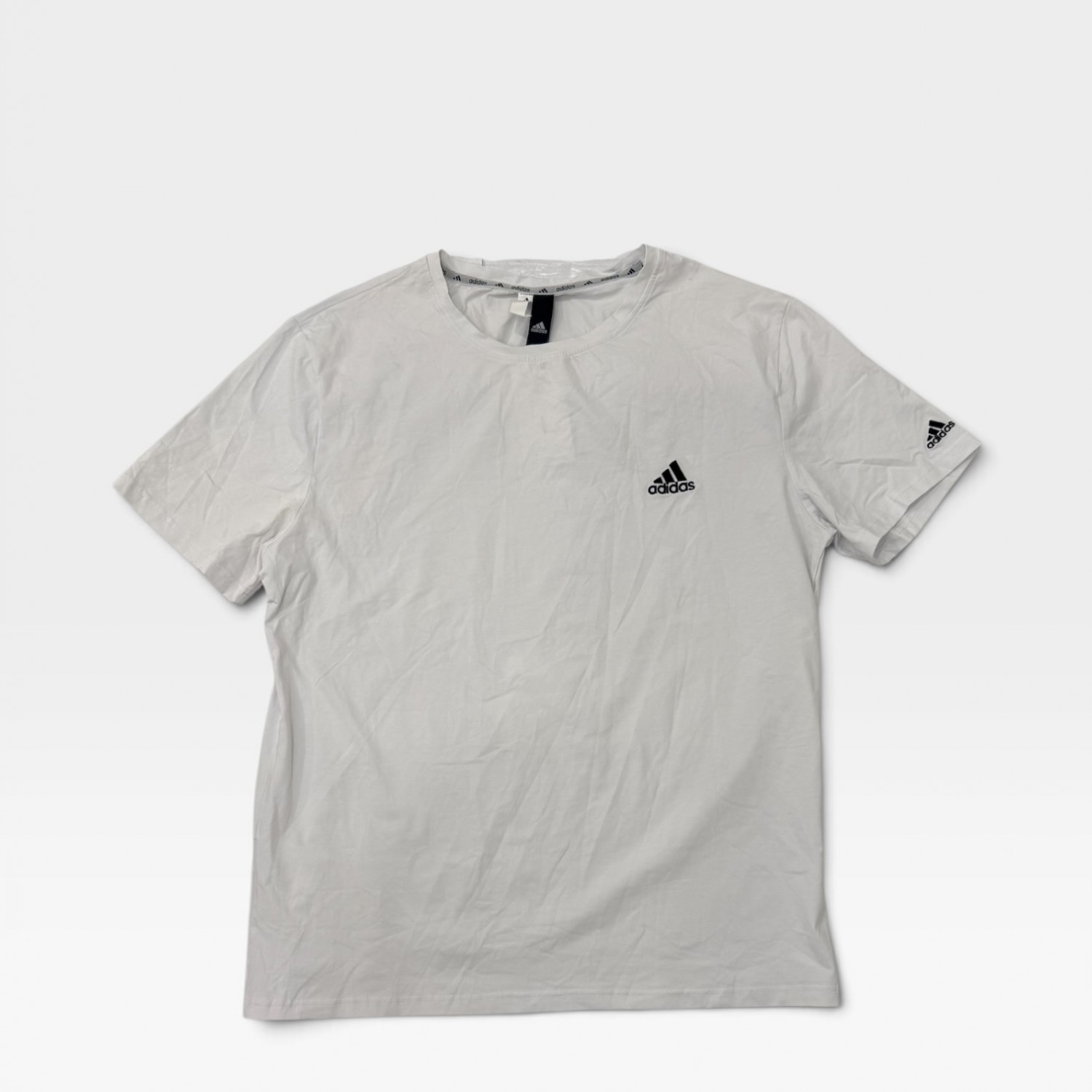 adidas White Performance Training T-Shirt
